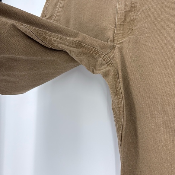 Duck Camp Mens Tan Cordura Stretch Outdoor Workwear Canvas Outdoors Pants - Picture 5 of 12